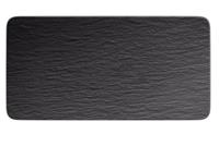 Villeroy & Boch Manufacture Rock serveerschaal 35x18cm - zwart
