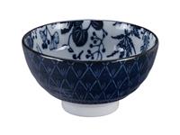 Tokyo Design Studio Blau / Weiße Schüsselkranich - Flora Japonica - 12 x 6,3 cm 300ml