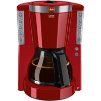 Melitta Look Selection Kaffeemaschine Rot Fassungsvermögen Tassen=10 Glaskanne, Warmhaltefunktion