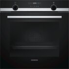 Siemens HB517ABS0. Grootte oven: Middelmaat, Soort oven: Elektrische oven, Totale binnen capaciteit (ovens): 71 l. Kleur van het product: Zwart, Roestvrijstaal, Soort bediening: Draaiknop, Touch, Cont