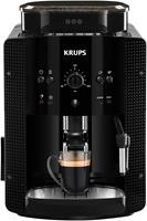 Krups EA81R8 Kaffee-Vollautomat schwarz    Der platzsparende Arabica Kaffeevollautomat besticht durch besonders schnelle und einfache Bedienung und sorgt dank langlebiger Brühgruppe aus Metall