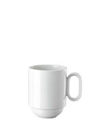 rosenthal Becher m.H. stapelbar Blend weiß