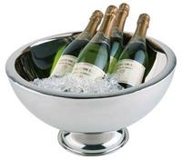 assheuer&pott Champagnerkühler doppelwandig Edelstahl Durchmesser 44cm