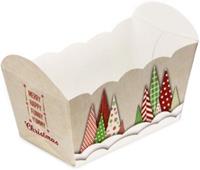 STÄDTER 10er-Set Papier-Backform Yummy Christmas, 7 x 4 x 4cm bunt
