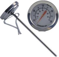 STÄDTER Fett- und Frittier-Thermometer, ca. 14 cm silber