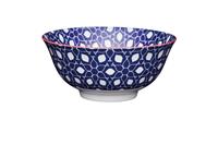 Kitchencraft Schüsseln, Schalen & Platten Bowl Blue Floral Geometric 15,7 cm