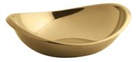 Sambonet Schüsseln, Schalen & Platten Twist Edelst./PVD Cognac Schüssel oval 22 cm (gold)
