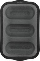 Zenker Backform  Minibaguette, 28x18cm schwarz/grau  Erwachsene