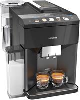 Siemens TQ505DF8 Kaffee-Vollautomat schwarz   GeschmackKaffeevielfalt auf Tastendruck: Espresso, Espresso Macchiato, Caffe Crema, Cappuccino, Latte Macchiato. Schnell und bequem. Weitere Kaffeespezi