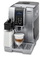 Delonghi ECAM 356.77.S DINAMICA Espresso/Kaffee-Vollautomat Silber Frontal herausnehmbarer 1,8 l WassertankBeheizte TassenabstellflächeHöhenverstellbarer KaffeeauslaufPatentiertes Latte Cre