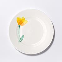 DIBBERN - Impression Yellow Flower Class - Dinerbord 28cm