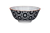 Kitchencraft Schüsseln, Schalen & Platten Bowl Black Swirl 15,7 cm (schwarz)