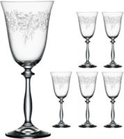 BOHEMIA Selection 6er-Set  Weißweinglas Romance 250ml farblos