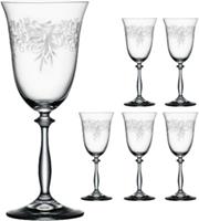 BOHEMIA Selection 6er-Set  Rotweinglas Romance 350ml farblos