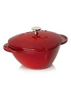 Gietijzeren braadpan 20 cm / 1,75 l, Hart, Kersenrood - La Cocotte - Staub