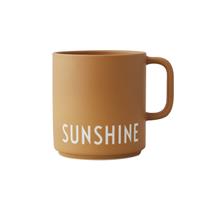 designletters Design Letters - Favourite Cup With Handle - Sunshine (10101008SUNSHINE)