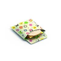 Bienenwachs Sandwich & Snack Bag 2tlg. Kids bunt