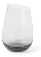 evasoloa/s Eva Solo Glas Smokey Grey, Trinkglas, Wasserglas, mundgeblasenes Glas, Grau, 480 ml, 541044