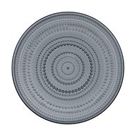 Iittala Teller flach 31,5cm Kastehelmi dark grey