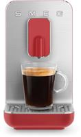 SMEG Volautomatische Espressomachine BCC01RDMEU, rood