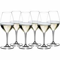 Yomonda Vinum Champagner Weinglas 6er Set - 265 Jahre Sektgläser transparent