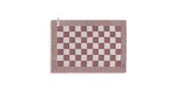Knit Factory Placemat Block - Ecru/Stone Red - 50x30 cm