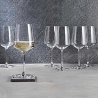 Butlers WINE & DINE Weißweinglas 520 ml   6er-Set Weißweingläser transparent