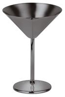 Paderno Bar Utensils Bar Utensils Martini/Cocktailglas schwarz 0,2 l