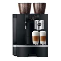 Jura GIGA X8 Kaffeevollautomat Aluminium Schwarz  GIGA X8. Bauform: Freistehend. Fassungsvermögen Wassertank: 5 l, Kapazität (in Tassen): 2 Tassen. Behälter für gebrühten