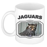 Dieren Liefhebber Jaguar Mok 300 Ml - Kerramiek - Cadeau Beker / Mok Jaguars Liefhebber