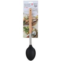 Zwarte Opscheplepel/sauslepel 34 Cm - Koken - Keukengerei - Opschep Lepels