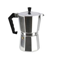 Zilveren Percolator / Espresso Apparaat Voor 6 Kopjes - 300 Ml - Koffiezetapparaat - Koffiezetter Voor Camping/caravan