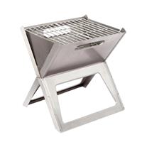 Bo-camp Notebook Compact Houtskool Barbecue - Rvs