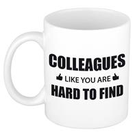 Personeel / Werknemer Cadeau Mok / Colleagues Like You Are Hard To Find - Collega Bedankt Cadeau