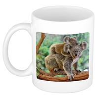 Dieren Koala Foto Mok 300 Ml - Cadeau Beker / Mok Koalaberen Liefhebber