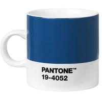 PANTONE Kaffeeservice, Porzellan Espressotasse, 120 ml, 4er-Set, Geschenkbox, CoY 2020 - Classic Blue 19-4052
