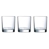6x Stuks Drinkglazen/waterglazen Transparant 300 Ml - Glazen - Drinkglas/waterglas/tumblerglas