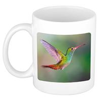 Dieren Kolibrie Vogel Foto Mok 300 Ml - Cadeau Beker / Mok Vogels Liefhebber