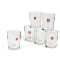 12x Stuks Waterglazen/drinkglazen Transparant 280 Ml - Glazen - Drinkglas/waterglas/tumblerglas