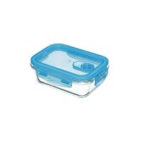 kitchencraft Kitchen Craft Pure Seal - Lunch Box de Glas, Ofensicher, 350 ml, Vakuumversiegelung, Glas, Klar, 600 ml (1 Pint)