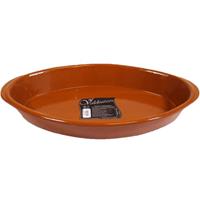 Tapas Ovenschaal/serveerschaal Ovaal Terracotta Fontein 2.8 Liter - Tapas Serveerschalen/borden/ovenschalen