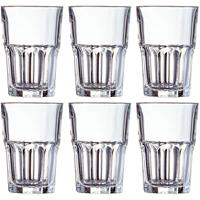 6x Stuks Waterglazen/sapglazen 420 Ml - Granity - Bar/cafe Benodigdheden - Drinkglazen - Water/fris/sapglas