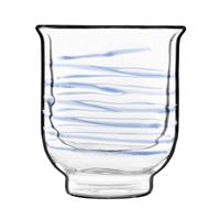 Bormioli Luigi - Thermic Glass Drink - 2 Beker Asagao Thee Blauw