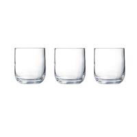 12x Stuks Tumbler Waterglazen/drinkglazen Transparant 230 Ml - Glazen - Drinkglas/waterglas/sapglas