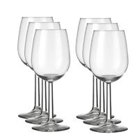 6x Luxe Wijnglazen Voor Witte Wijn 230 Ml Bouquet - 23 Cl - Witte Wijn Glazen - Wijn Drinken - Wijnglazen Van Glas