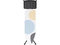 Brabantia Perfectflow Strijkplank B Spring Bubbles - 124x38 Cm - Met Solide Stoomunithouder