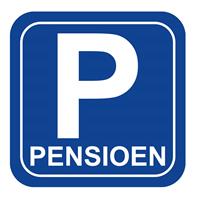 Bellatio 15x Stuks Pensioen Onderzetters / Bierviltjes Van Karton Parkeerbord Thema - Onderzetters - Vut Feestartikelen