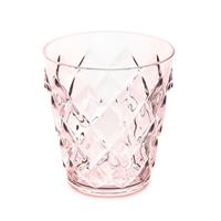 KOZIOL Becher »Crystal S Transparent Rose Quartz«, Kunststoff