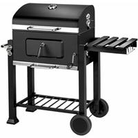 Tectake Florian Houtskoolbarbecue - 55x36 - Zwart