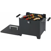 Tepro Chill&Grill Holzkohlegrill Kohlengrill Campinggrill BBQ Cube anthrazit